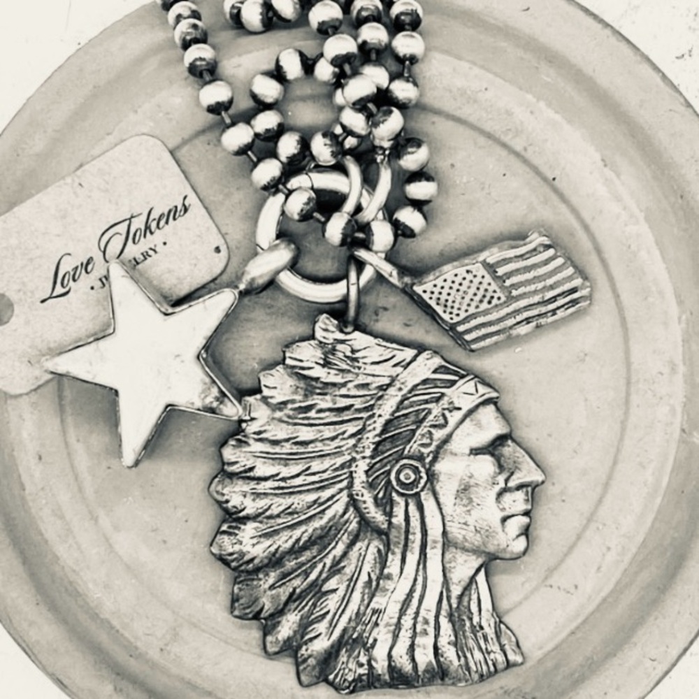Love Tokens Jewelry Fearless and Texas Charm,  Necklace .  New in box. - Picture 14 of 14